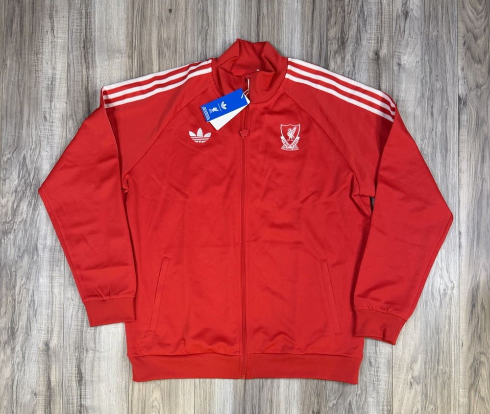 adidas Originals Liverpool FC LFC OG Track Top Jacket Pure Ruby JZ0144 Large NEW
